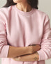 Women's Midweight Crewneck - Silver Pink